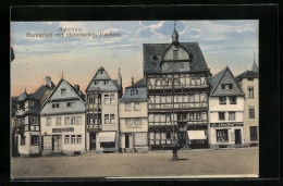 AK Adenau, Marktplatz Mit Historischen Häusern  - Other & Unclassified
