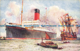 R652298 London Largest Ship. The New Atlantic Transport Liner Minnetonka - Other & Unclassified
