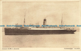 R652322 Cunard R. M. S. Ausonia - Monde