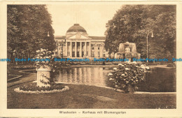 R651673 Wiesbaden. Kurhaus Mit Blumengarten. Van Den Boogaart Kunst. No. 22 - Monde