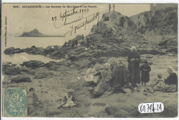 DOUARNENEZ- LES ROCHERS DU MEN-LEON ET DU FIMIOU - Douarnenez