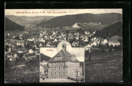 AK Lenzkirch / Schwarzwald, Panorama & Rathaus  - Sonstige & Ohne Zuordnung