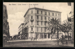 Cartolina San Remo, Casa Cassini, Corso Umberto  - San Remo