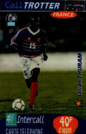 CARTE TELEPHONIQUE INTERCALL...LILIAN THURAM.... - Sport