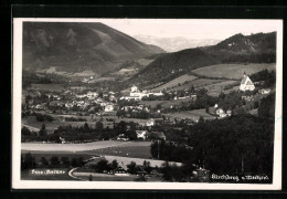 AK Kirchberg A. Wechsel, Ortsansicht Mit Bergen  - Sonstige & Ohne Zuordnung