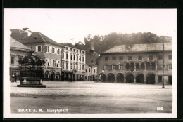 AK Bruck A. M., Partie Am Hauptplatz  - Autres & Non Classés