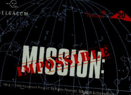 CARTE TELEPHONIQUE ETRANGERE....MISSION IMPOSSIBLE - Cine