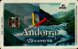 TELECARTE ANDORRA...50 Unites...EXPO 98 - Andorra