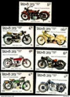 629  Motos - Lao Yv 624-30 MNH - 2,50 . (10) - Motorbikes