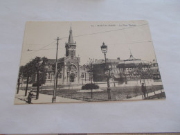 MALO LES BAINS ( 59 Nord ) LA PLACE TURENNE  ANIMEES  KIOSQUE - Malo Les Bains