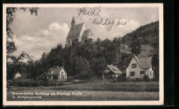 AK Kirchberg A. Wechsel, Ortsansicht Mit St. Wolfgangskirche  - Sonstige & Ohne Zuordnung