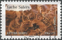 FRANCE AUTOADHESIF ISSU DU CARNET "ANIMAUX EN COULEURS" OBLITERE CACHET ROND - Used Stamps