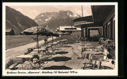 AK Mittelberg /Kl. Walsertal, Gasthaus-Pension Alpenrose  - Autres & Non Classés