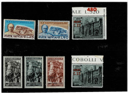 VATICANO ,3 Serie MH ,qualcuno Con Lieve Ruggine ,qualita Discreta - Unused Stamps