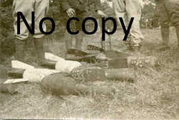 PHOTO FRANCAISE - TORPILLE 58 CRAPOULLOT A PROSNES PRES DE AUBERIVE - REIMS 1915 - GUERRE 1914 1918 - Guerre, Militaire