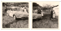 PHOTO - PERSONNES ET AUTO DAUPHINE - 2 Photos - Anonymous Persons