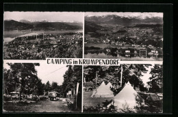 AK Krumpendorf, Ortsansicht Mit Campingplatz  - Other & Unclassified