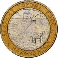 Russie, 10 Roubles, 2008, Saint-Pétersbourg, Bimétallique, SUP, KM:994 - Russie