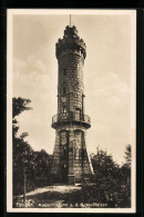 AK Ebingen, Aussichtsturm A. D. Schlossfelsen  - Andere & Zonder Classificatie