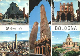 72373654 Bologna Basilika San Petronio Palazzo Mercanzia Panorama San Luca Bolog - Sonstige & Ohne Zuordnung
