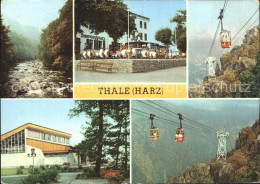 72373598 Thale Harz Bodetal Hexentanzplatz Bergstation Schwebebahn Thale - Thale