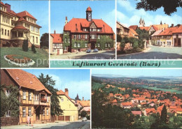 72373596 Gernrode Harz Luftkurort FDGB Erholungsheim Stubenberg Rathaus Spittelp - Autres & Non Classés