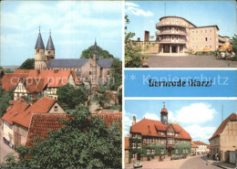 72373595 Gernrode Harz Spittelplatz FDGB Erholungsheim Fritz Heckert Rathaus Ger - Autres & Non Classés