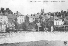 SAINT LO . Fête De La Vire . 2dité Par ESSOR SAINT LOIS  Vieux Saint LO Et Déversoir Sur La Vire - Saint Lo