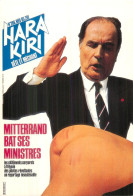 HARA KIRI . Mitterand Bat Ses Ministres - Humour