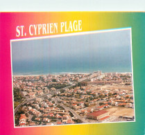 SAINT CYPRIEN PLAGE .  Vue Aérienne - Autres & Non Classés