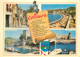 COLLIOURE . CP Multivues - Collioure