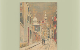 UTRILLO . Sacre-Cœur De Montmartre Et Passage Cottin - Malerei & Gemälde