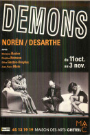 DEMONS De NOREN DESARTHE . Théatre - Andere & Zonder Classificatie