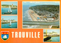 TROUVILLE . CP Multivues - Trouville