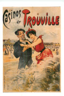 Casino De TROUVILLE . Affiche De Maurice Millière Vers 1900 . - Trouville
