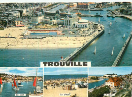 TROUVILLE . CP Multivues - Trouville