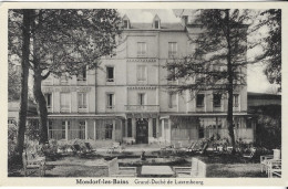 MONDORF LES BAINS LUXEMBOURG - HOTEL DU GRAND CERF DES EDITIONS KUTTER LUXEMBOURG, VOIR LES SCANNERS - Mondorf-les-Bains