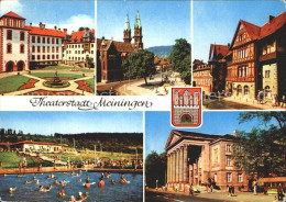 72373161 Meiningen Thueringen Schloss Stadtkirche Henneberger Haus Schwimmbad Th - Meiningen