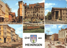 72373139 Meiningen Thueringen Georgstrasse Brunnen Schloss Elisabethenburg Theat - Meiningen