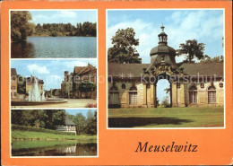 72373138 Meuselwitz Hainbergsee Markt Springbrunnen Alte Muehle Muehlteich Park  - Meuselwitz
