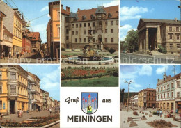 72373135 Meiningen Thueringen Georgstrasse Schloss Elisabethenburg Brunnen Theat - Meiningen