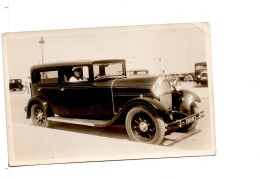 CP PHOTO - VOITURE DE MAÎTRE - LE TOUQUET PARIS-PLAGE - Cars