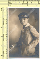 REAL PHOTO, School BOY, Portrait , School Uniform And Hat,1927 Beograd, Old Photo ORIGINAL - Portraits