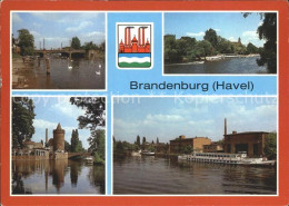 72372923 Brandenburg Havel Jahrtausendbruecke Havel Salzhofufer Steintor Bruecke - Brandenburg
