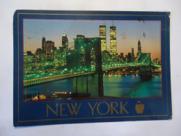 UNITED STATES  POSTCARDS NEW YORK 1986 STAMPS - Other & Unclassified