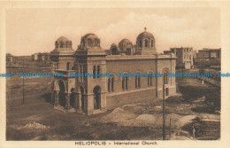 R652837 Heliopolis. International Church. Cairo Postcard Trust. Serie 605 - World