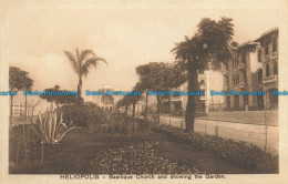 R652839 Heliopolis. Basilique Church And Showing The Garden. Cairo Postcard Trus - World