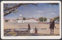 Inde India Bhavnagar Princely State Old Vintage Photocards? Postcard? Photo, The Majiraj Pavilion, Horse, View Series - India