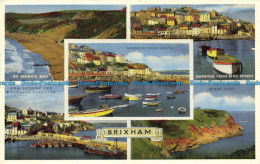 R652844 Brixham. St. Mary Bay. Harbour From South. Berry Head. E. T. W. Dennis. - World