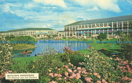 R652440 Butlin Minehead. The Boating Lake And Gardens. This Is Real Butlin Photo - World